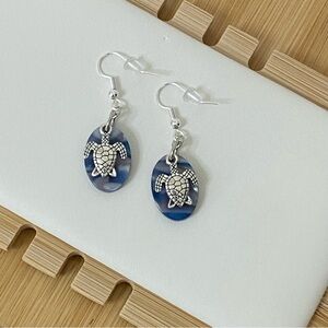 Turtle Earrings, Ocean Earrings, Travel Fashion